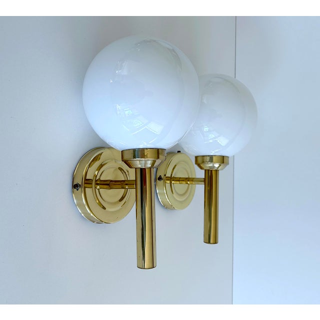 Vintage Danish Glass Sconces from Abo Randers, 1960s, Set of 2 For Sale - Image 12 of 18