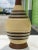1960s Mid-Century Drip Pottery Table Lamps With Shades - a Pair For Sale - Image 10 of 12