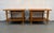 Lane Furniture Mid 20th Century Lane Alta Vista Walnut and Brass End Tables For Sale - Image 4 of 14
