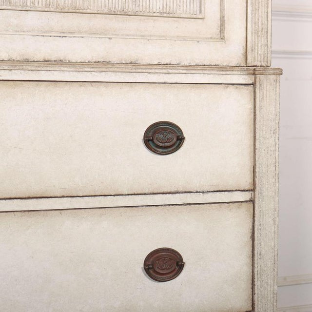 Vintage Scandinavian Linen Cupboard For Sale - Image 6 of 12