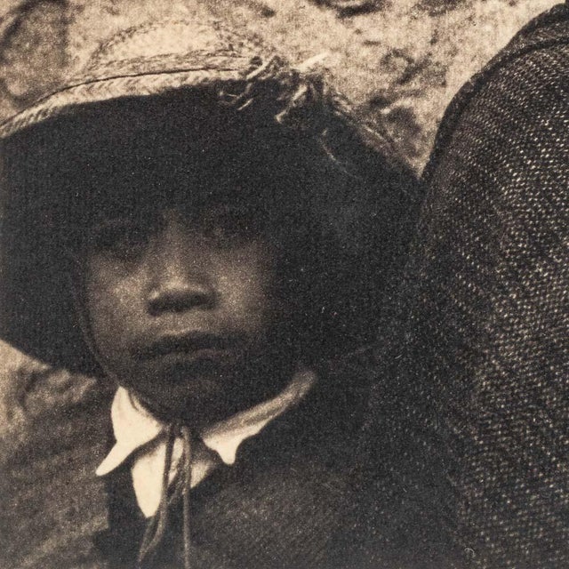 Paul Strand "Young Woman and Boy, Taluca" Photogravure For Sale - Image 4 of 6