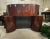 1940s Art Deco Mahogany Fireplace Mantel For Sale - Image 9 of 11