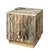 Cube Side Table, Dripped Resin For Sale In Los Angeles - Image 6 of 6