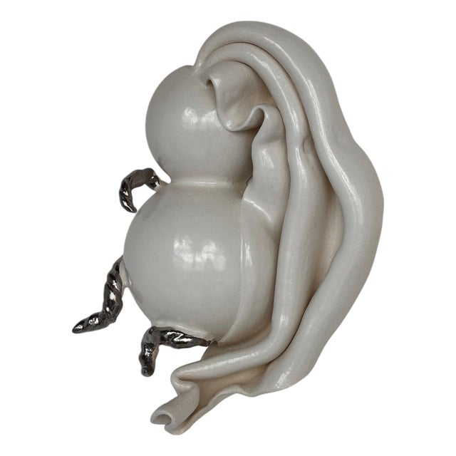 Paestrum Ceramic Wall Light by Lucile Gracile For Sale