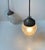 Antique Edwardian Style Etched Glass and Copper Pendant Lights, 1910s, Set of 2 For Sale - Image 5 of 9