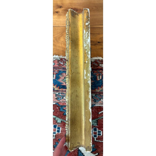 2025 Abstract Oil Portrait Painting in Vintage French Frame For Sale - Image 12 of 12