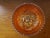 1960s Vintage Imperial Glass Marigold Carnival Windmill Pattern Footed Bowl With Scalloped Edges For Sale - Image 5 of 6