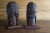 1950s Flores Arias Incan Carved Wood Sculptures - A Pair For Sale - Image 9 of 13