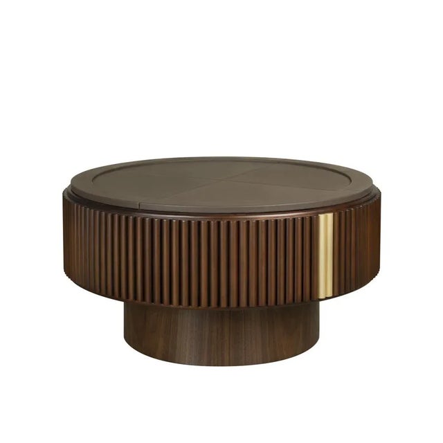 Metal Robert Center Table by Wood Tailors Club For Sale - Image 7 of 8