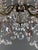 20th Century Louis XV Crystal and Bronze Chandelier with Pendants For Sale - Image 10 of 13