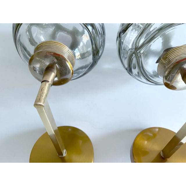 Mid-Century Modern Murano Glass Sconces from Doria Leuchten, 1970s, Set of 2 For Sale - Image 11 of 18