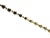 Late 20th Century Tiffany & Co 14k Yellow Gold Star Link Bracelet For Sale In New York - Image 6 of 9