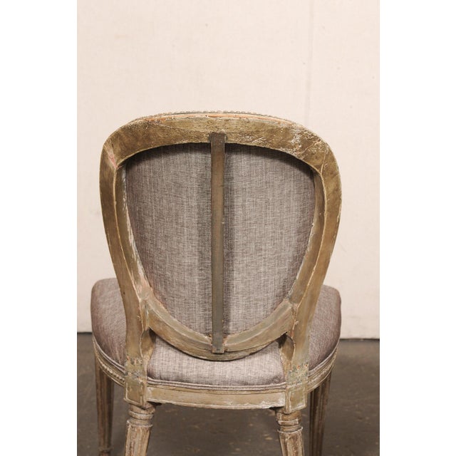 Set of 6 French Dining Side Chairs, 19th C. For Sale - Image 10 of 13