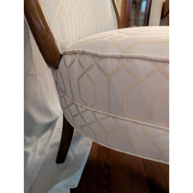 Mid 20th Century French Style Slipper Chair For Sale - Image 14 of 16