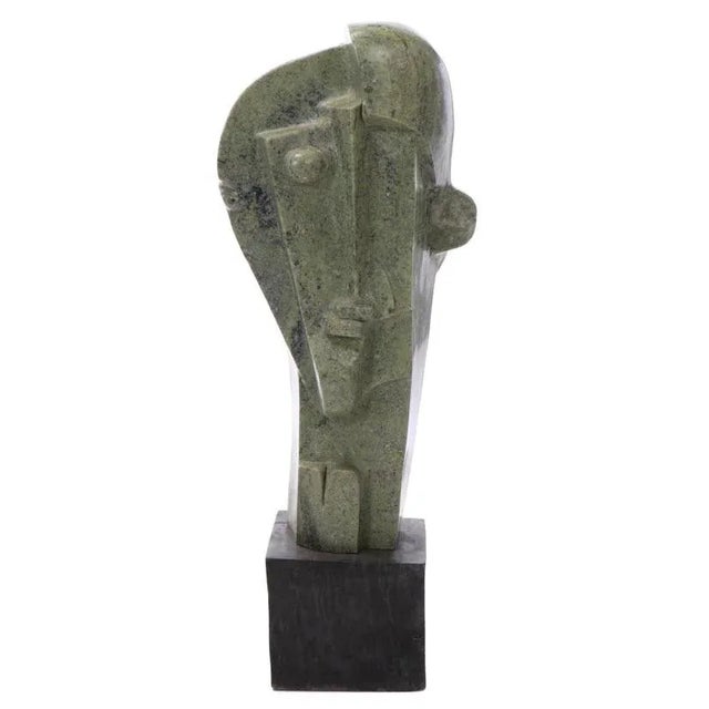 Stone 20th Century Cubist Marble Sculpture For Sale - Image 7 of 7