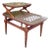 Mid-Century Modern Tiled Checkerboard Danish-Style Side Table by Reiss Furniture For Sale