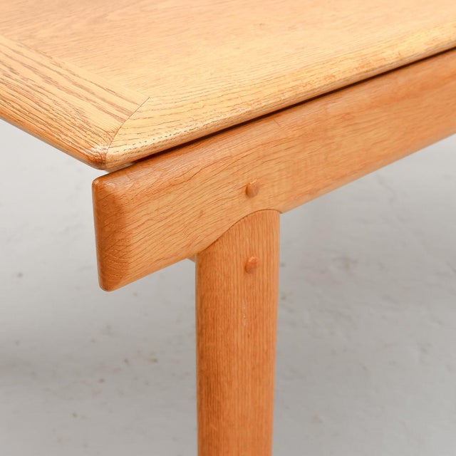Danish Extendable Oak Dining Table from Bramin, 1960s For Sale - Image 10 of 15