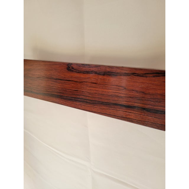 1950s Rosewood Mirror Frame by Glas & Trä, Hovmantorp, Sweden For Sale - Image 6 of 12