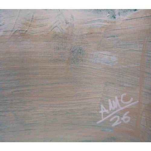 Contemporary Anna Maria Caboni, Sea, 2010s, Acrylic Painting on Canvas For Sale - Image 3 of 4