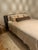 Beautiful upholstered pillow-back king bed from ABC Carpet & Home. The style is the Gallerist bed, with a soft, modern...