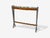 Italian Modern, Painted Glass, Ash Wood, Metal, Console Table, Italy, 1960s For Sale - Image 4 of 10