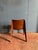 Set of 4 Bofinger Fiberglass chairs model BA1171, designed by Helmut Bätzner in 1964. In original chocolate brown color....