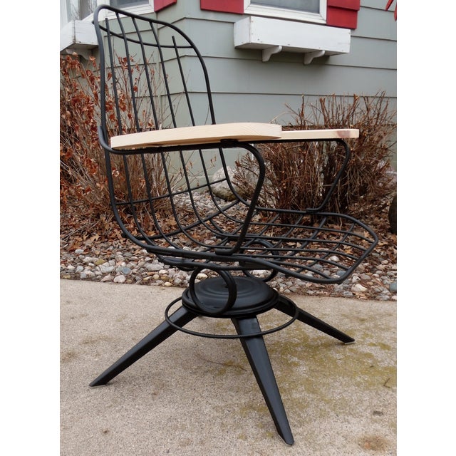 Homecrest MidCentury Wire Lounge Chairs A Pair Chairish