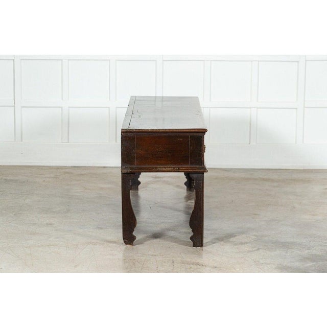 English Oak Dresser Base, 1790 For Sale - Image 9 of 17