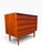 Mid-Century Modern Danish Teak Four-Drawer Dresser | Arne Vodder | Sculpted Pulls & Finished Back | C. 1960s, Attributed For Sale - Image 3 of 13