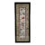 Asian Chinoiserie Framed Faux Bamboo Embroidery Silk Textile Art For Sale