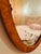 Biedermeier Biedemeier Oval Mirror For Sale - Image 3 of 5