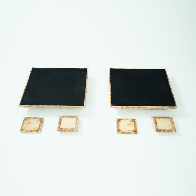 Vintage Art Deco Style Vis-a-Vis Pear Conversation Bench in the style of Rennie Mackintosh, 1984 For Sale - Image 6 of 18