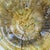 Moroccan Ochre Tamegroute Plate For Sale - Image 4 of 6