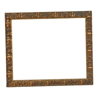 Vintage Carved Wooden Frame, 2000s, Wood For Sale
