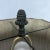 Brass 1990s Brass Table Lamp With Square Silk Shade For Sale - Image 8 of 13