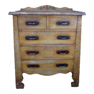 1920s Original Monterey a-Frame Dresser, Rare Form For Sale