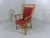 Rattan & Fabric Armchair, 1930s For Sale - Image 17 of 18
