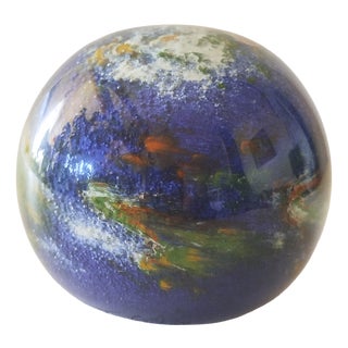 Sculptural Sulphur Planet Earth by Florea Silviu For Sale