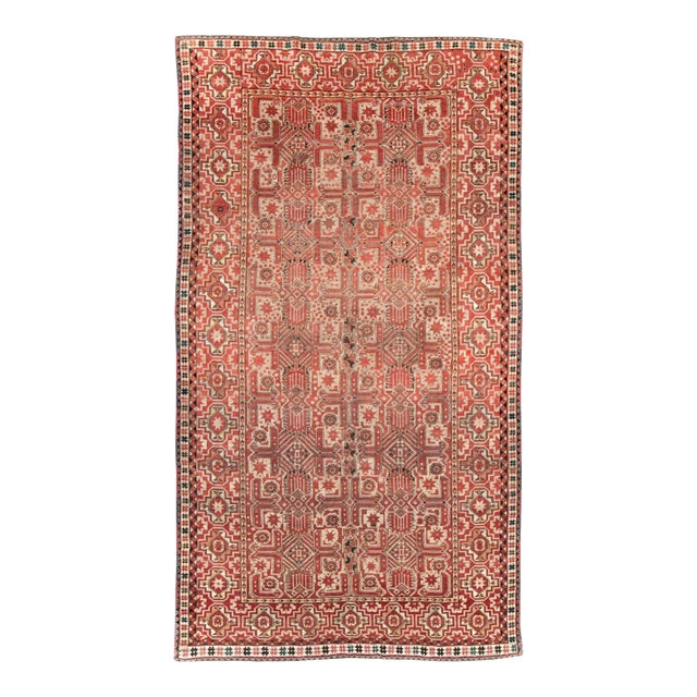 Galerie Shabab Collection Early 20th Century Handmade Central Asian Tribal Gallery Accent Rug For Sale