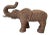 Vintage Wicker Rattan Style Elephant For Sale