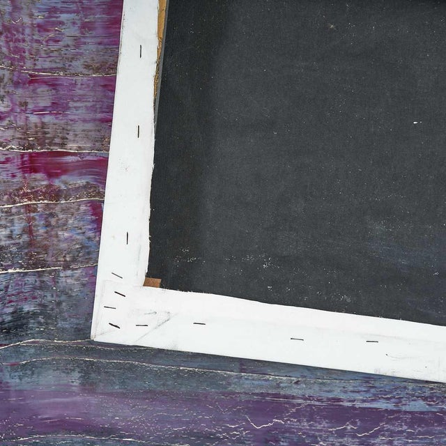 Conceptual artwork created with overlapping canvases, unknown artist.