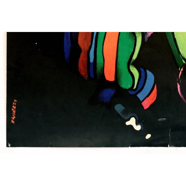 Contemporary 1974 Polish Music Poster - Mazowsze, Folk Ensemble of Music and Dance For Sale - Image 3 of 6