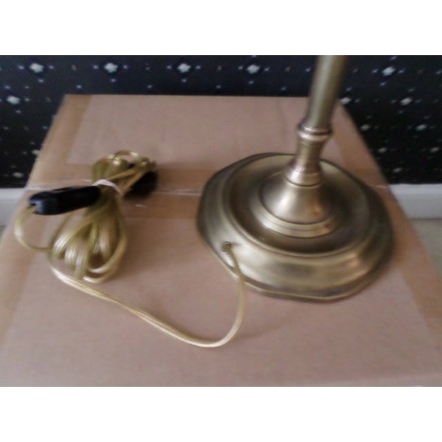 Modern Dutroc Rosset Bronze Finish Adjustable Table Lamps, a Pair For Sale - Image 3 of 13