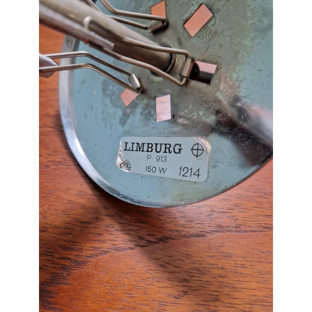 Metal Space Age Pendant Light in Smoked Glass by Glashütte Limburg, 1970 For Sale - Image 7 of 16