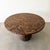 Wood 1970s Mid-Century Modern Round Burlwood Pedestal Dining Table For Sale - Image 7 of 10