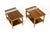 1960s Mid Century Vintage Attributed to Lane Monte Carlo Walnut Rectangular End Tables — Tile Top Inlay — Pair For Sale - Image 5 of 7