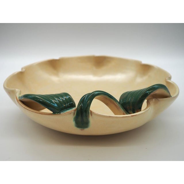 Nordic Earthenware Bowl by Anna-Lisa Thomson for Uppsala Ekeby, 1940s For Sale - Image 6 of 12