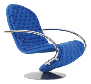 Vintage Swivel Chair by Verner Panton for Fritz Hansen, 1970s