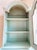Vintage Secretary in Light Blue by John Widdicomb With a serpentine-front silhouette that commands attention, this piece...
