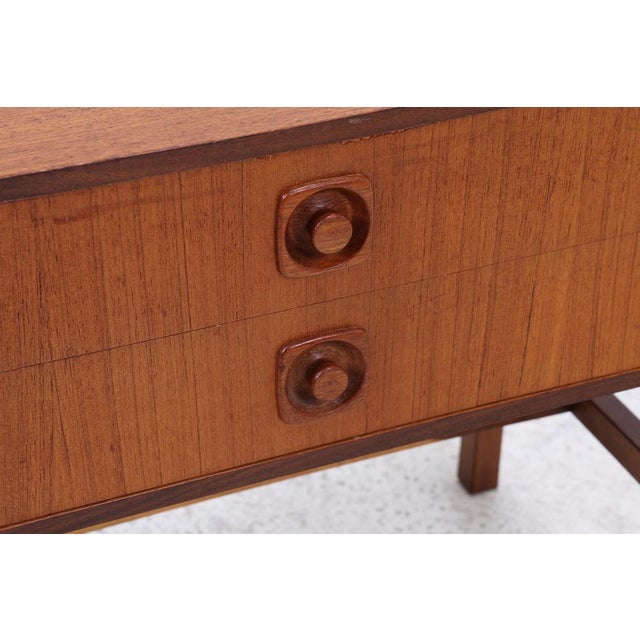 Vintage Danish Teak Chest of Drawers, 1960s For Sale - Image 10 of 14